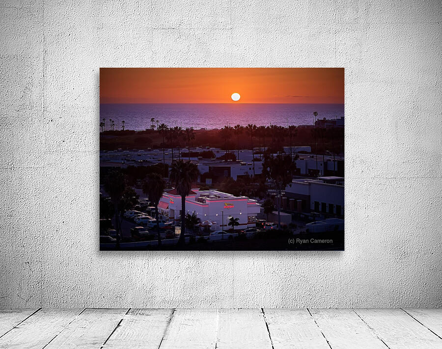 Burgers At Sunset Wall Preview