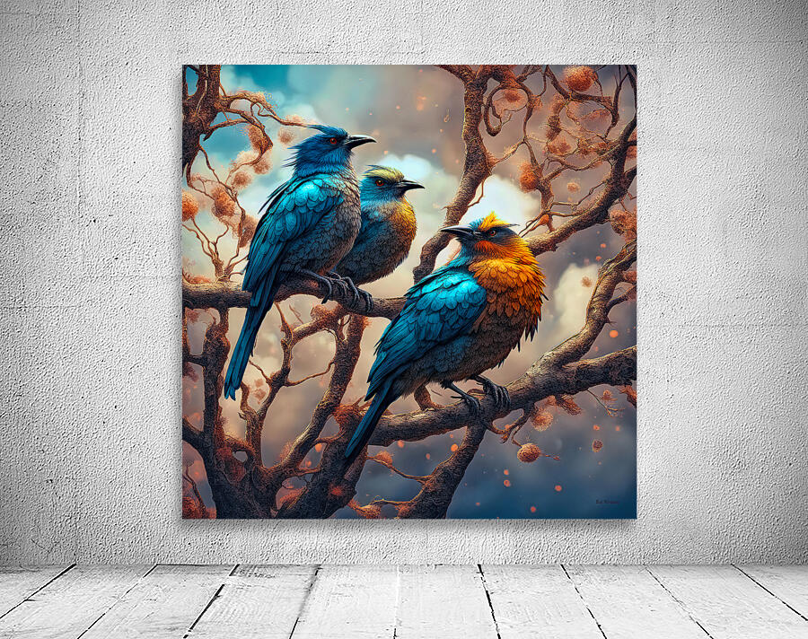 IMPERIAL PIGEONS Wall Preview