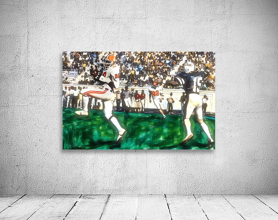 1981 Clemson Interception Wall Preview