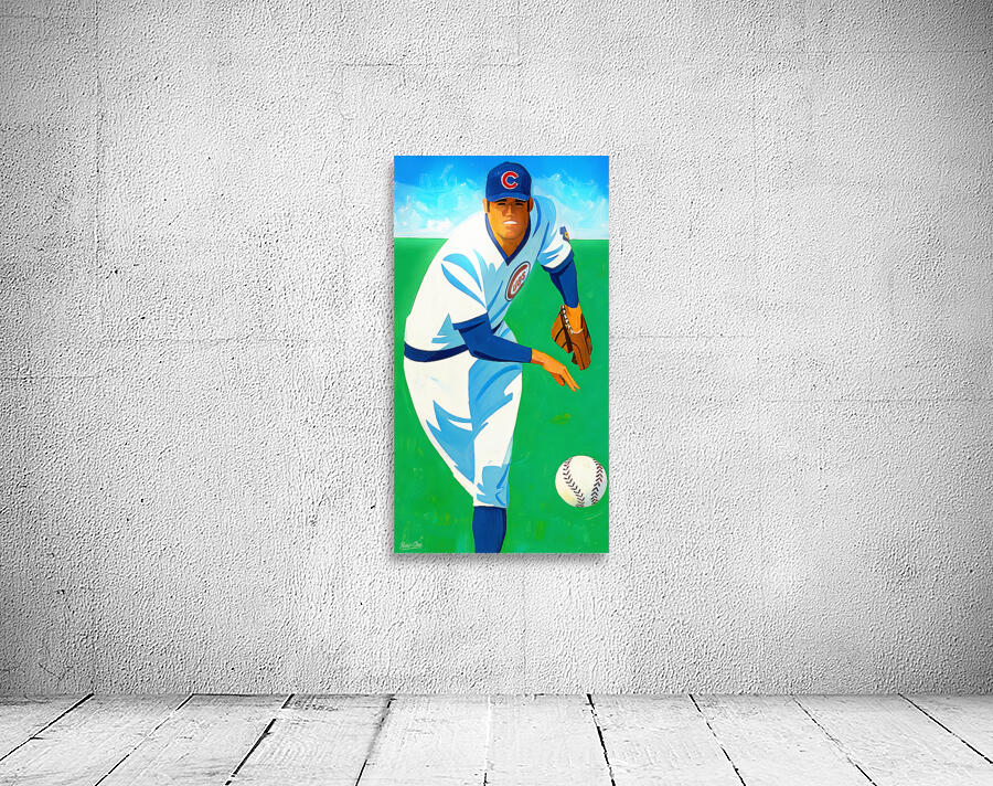 1975 Chicago Cubs Pitcher II Wall Preview