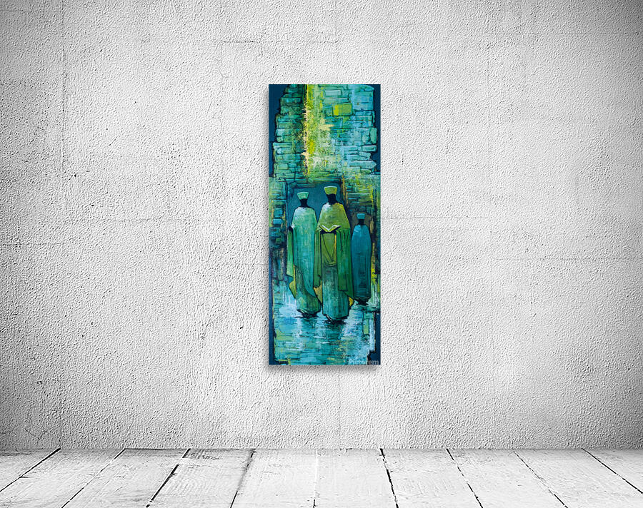 3 priest blue Wall Preview