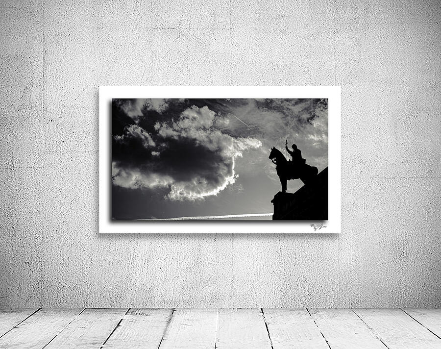 Silhouette of the Templar by Moments By Shane
