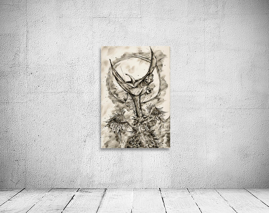 ArtX 541 crazy bird by Forgotten Art