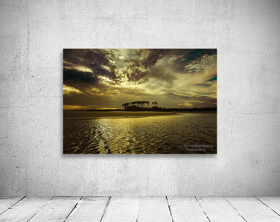 Myrtle Beach Intracoastal Waterway Sunset Wall Preview