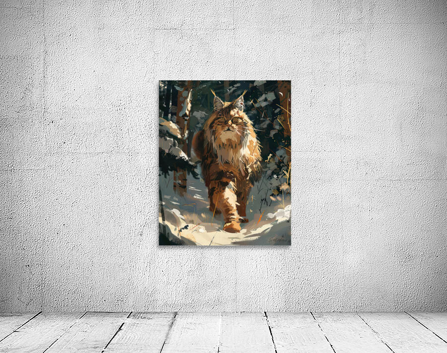 Maine Coon Cat Wall Preview
