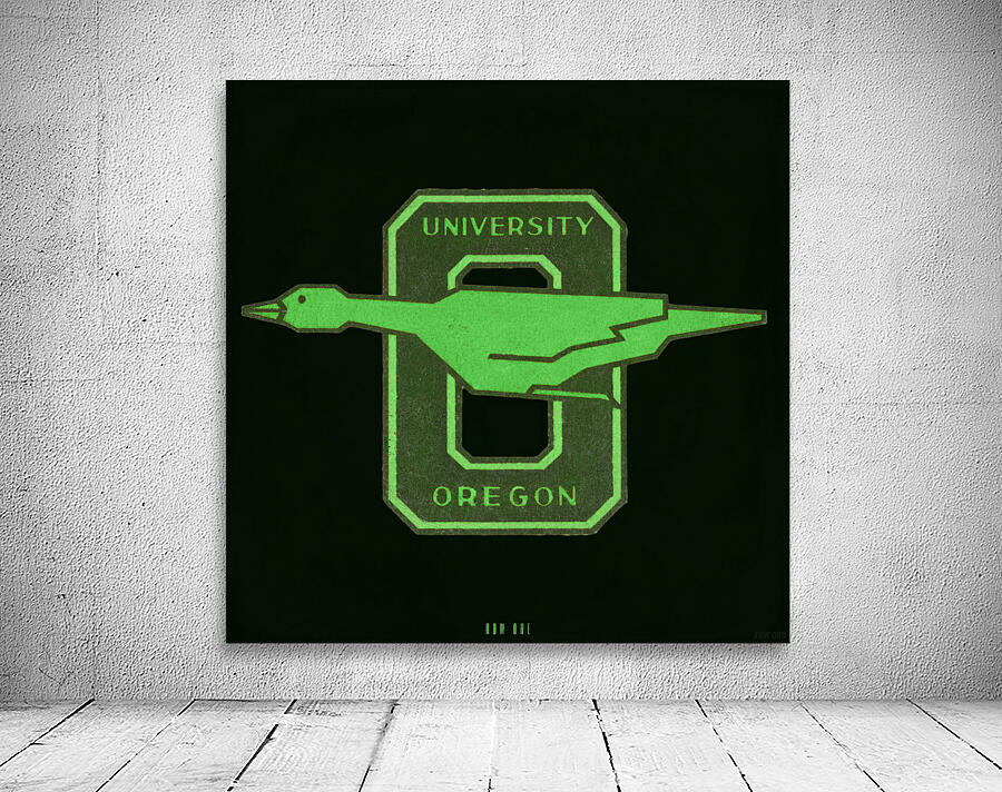 Vintage Oregon Duck Art Remix by Row One Brand