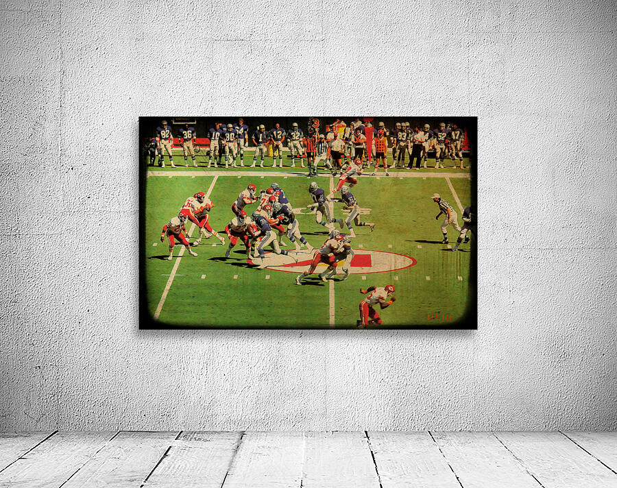1980 Seattle Seahawks at Kansas City Chiefs Viewfinder Slide by Row One Brand