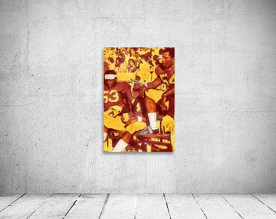 1970 Arizona State Football Sideline Art by Row One Brand