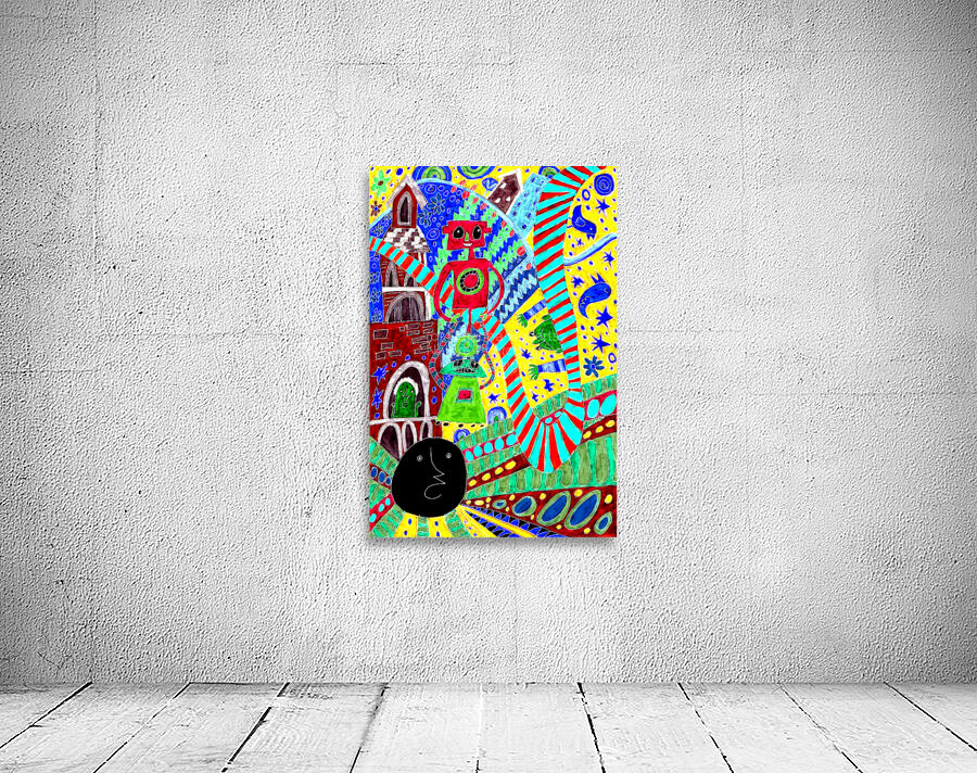 Abstract Surreal Imagination Wall Preview