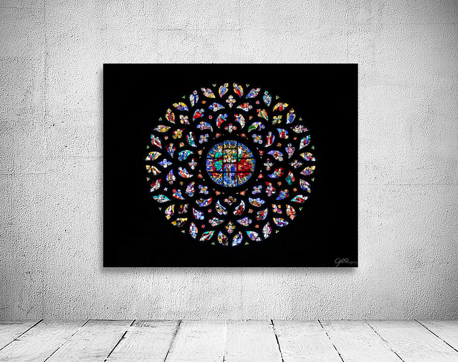 Angelic Rose Window Wall Preview