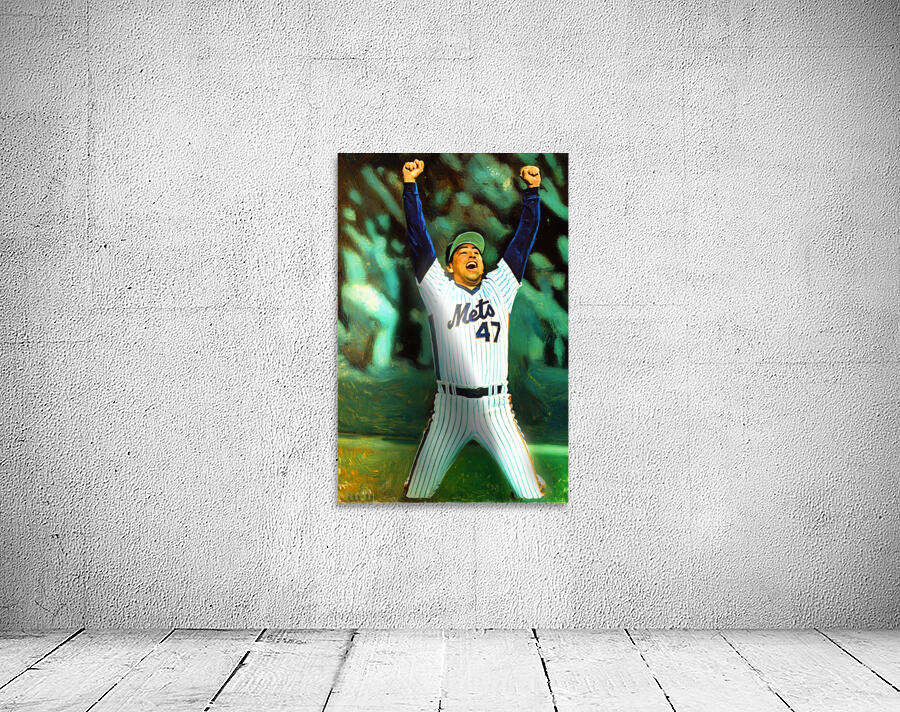 1986 Jesse Orosco New York Mets Art  Wall Preview