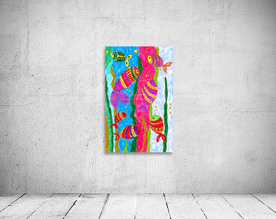 Abstract Fish The Original Wall Preview