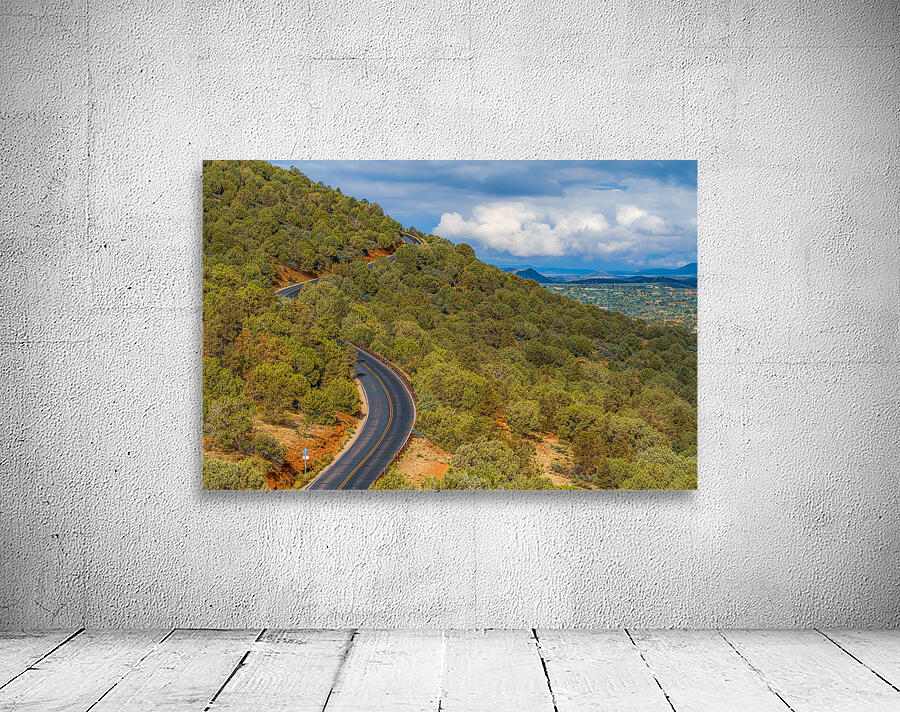 Hillside Highway Vista Wall Preview