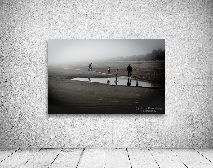 Beach Fun In the Fog Wall Preview