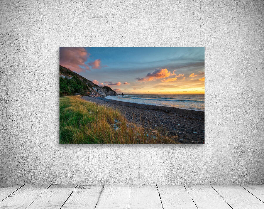 Sunset Relief Wall Preview