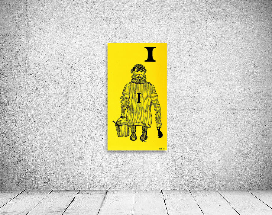 Early 1900s Iowa Hawkeyes Water Boy Art  Wall Preview