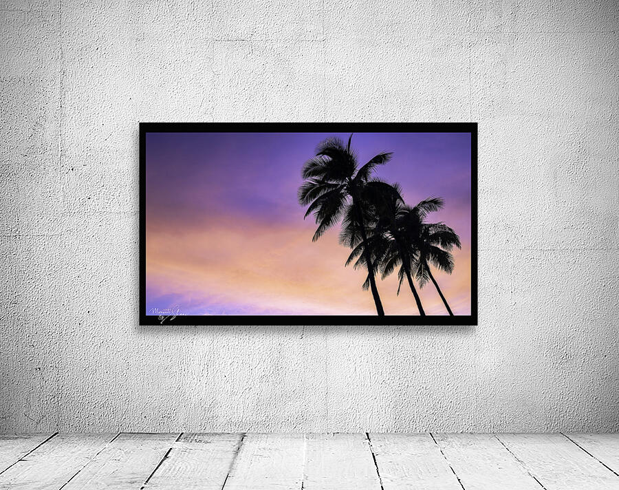 Sunset Paradise Wall Preview