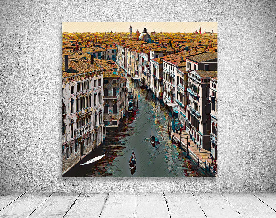 VENICE ROOFTOPS Wall Preview