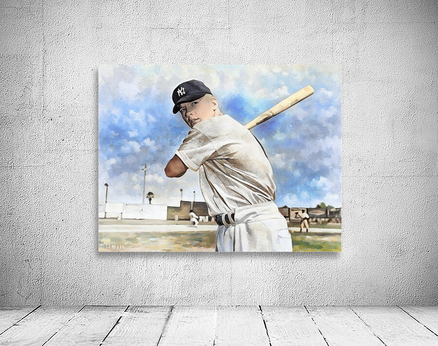 Yankee Legend Mickey Mantle  Wall Preview