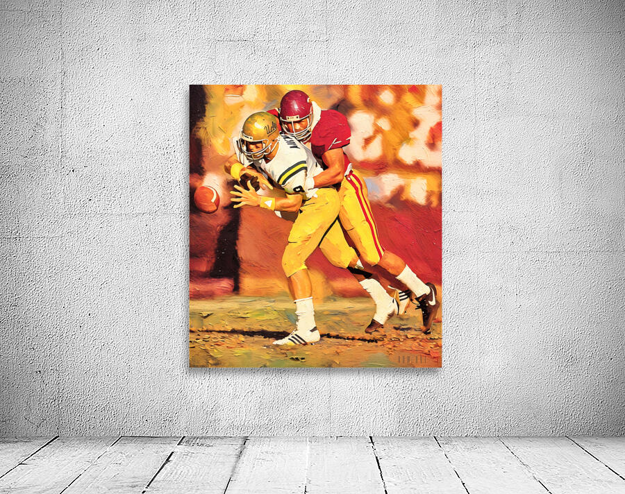1987 USC Trojans Football Defense Art Wall Preview