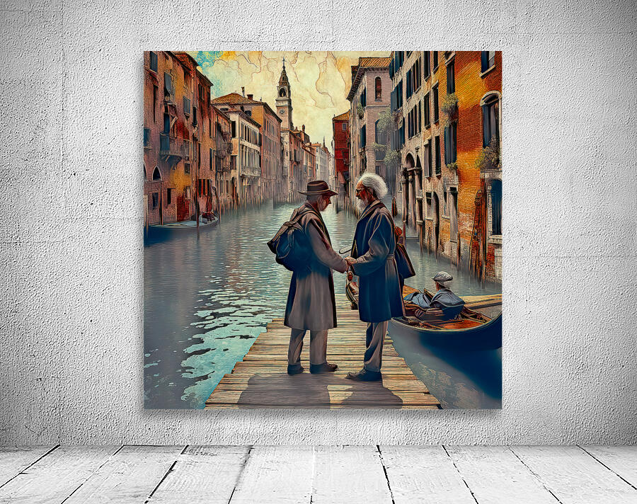 TIL WE MEET AGAIN......VELVET ABSTRACT Wall Preview