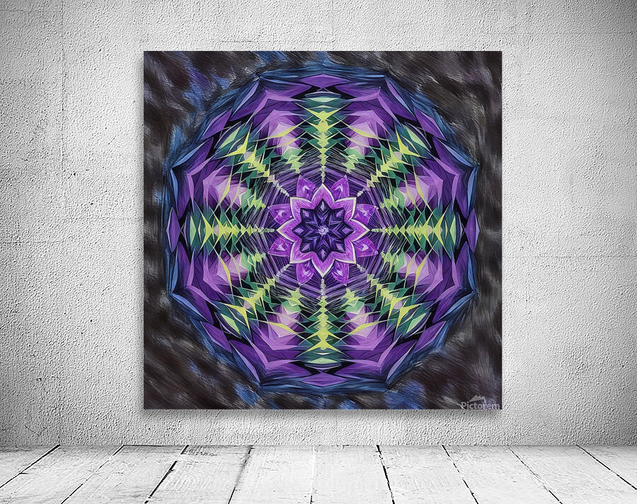 ArtXcl 1007 mandala radiating Wall Preview