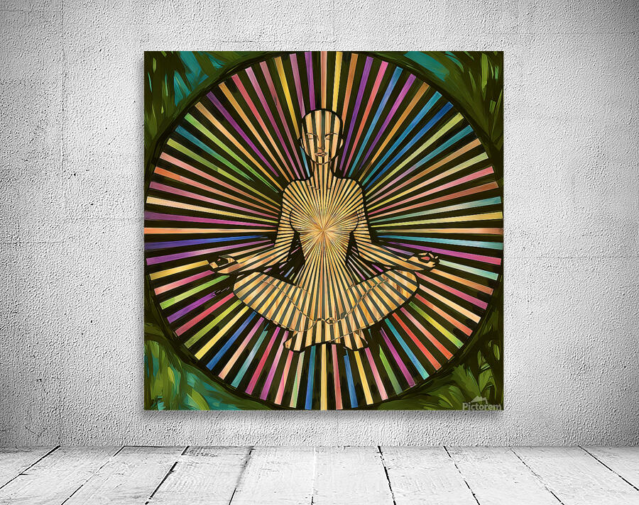 ArtXcl 1008 Mandela meditation Wall Preview