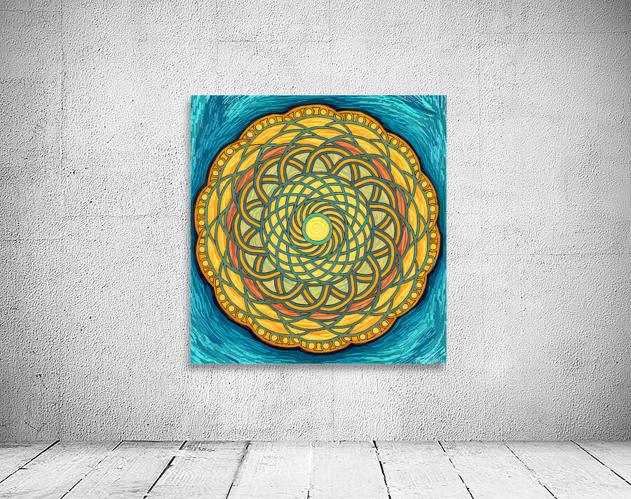 ArtXcl 1011 mandala sun style Wall Preview
