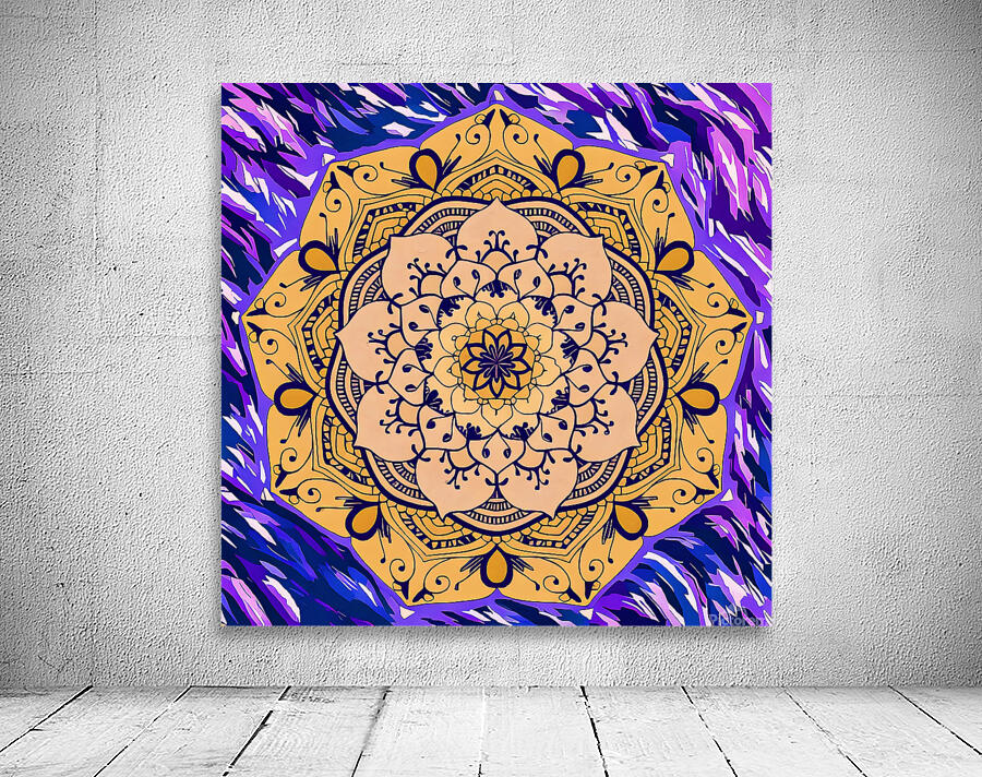 ArtXcl 1017 mandala gold Wall Preview