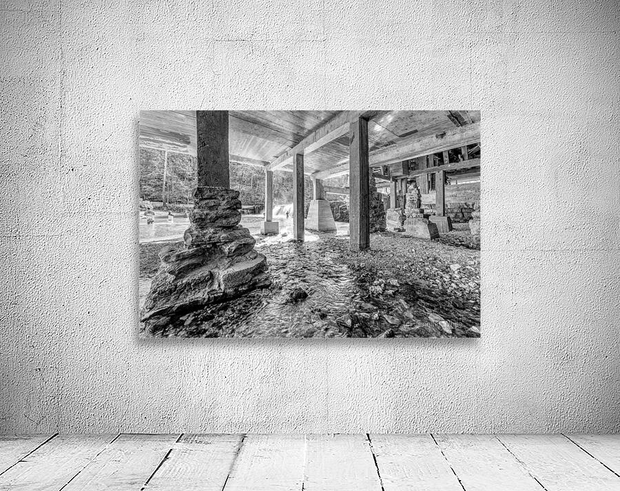 Underneath Rockbridge Mill Grayscale Wall Preview