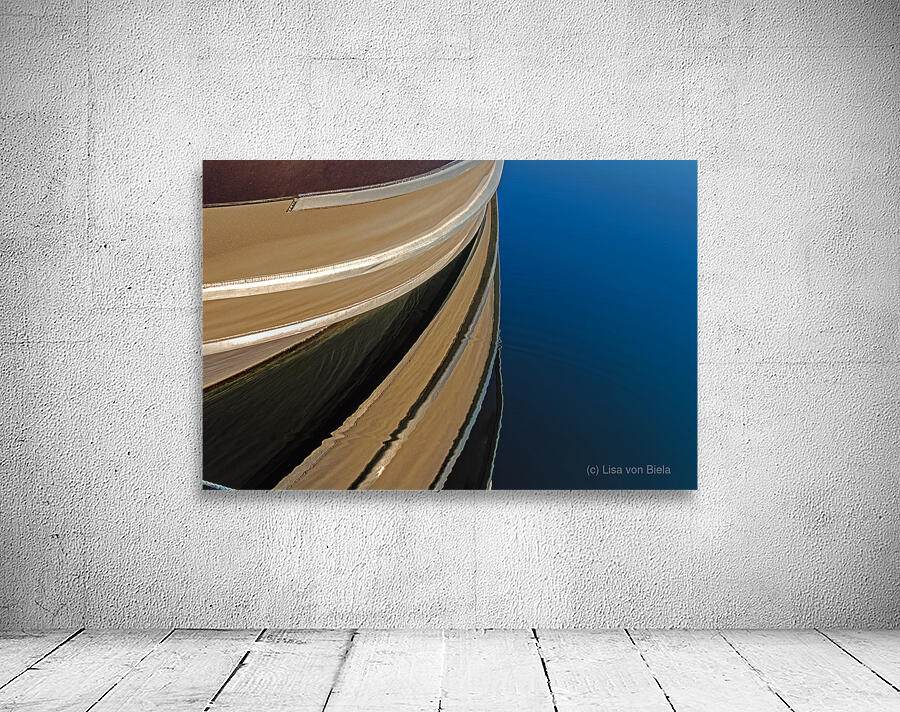 Harbor Boat Abstract Reflection Wall Preview