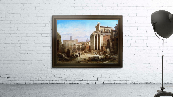 Forum Romanum by Albert Rieger Wall Preview