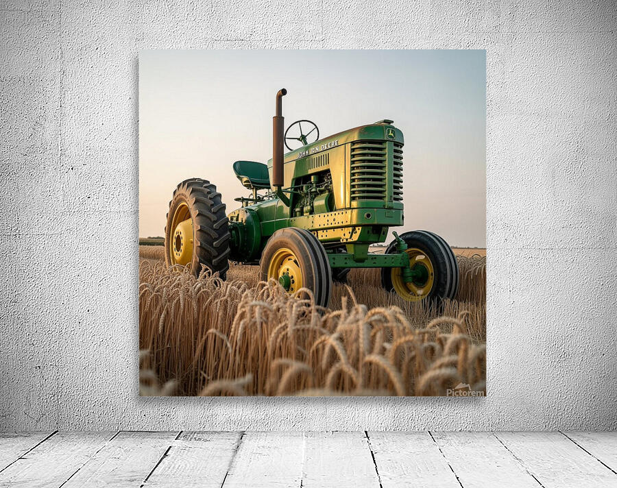 a photograph of a colossal vintage john  k0 IBXL4 Wall Preview