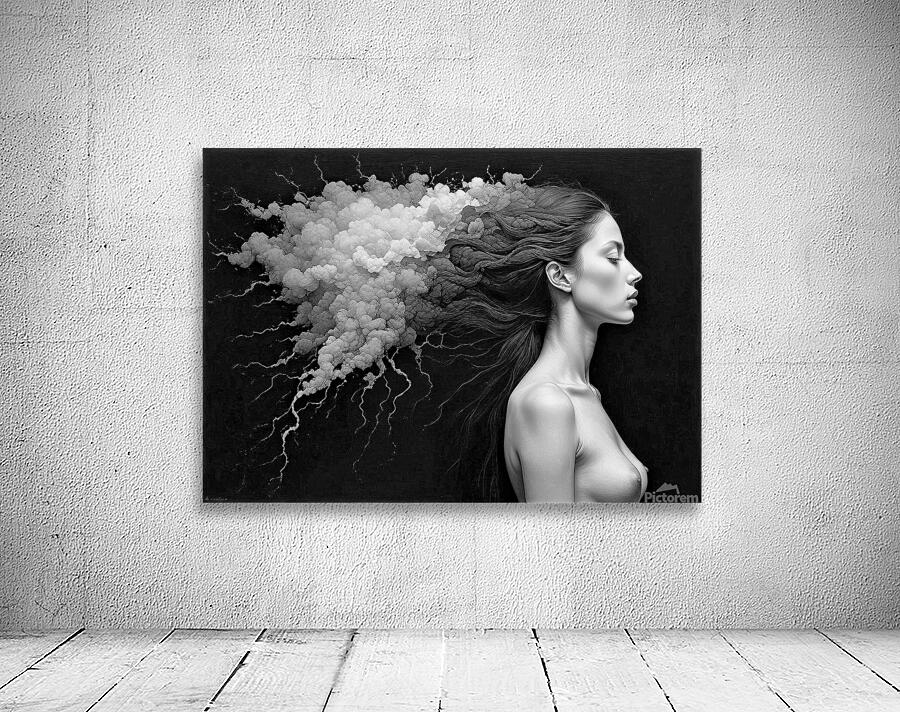 Wild Hair BW Wall Preview