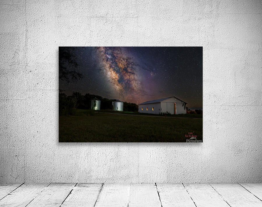 Milky Way over Diona Building by E. Farmer & M. Killion Wall Preview
