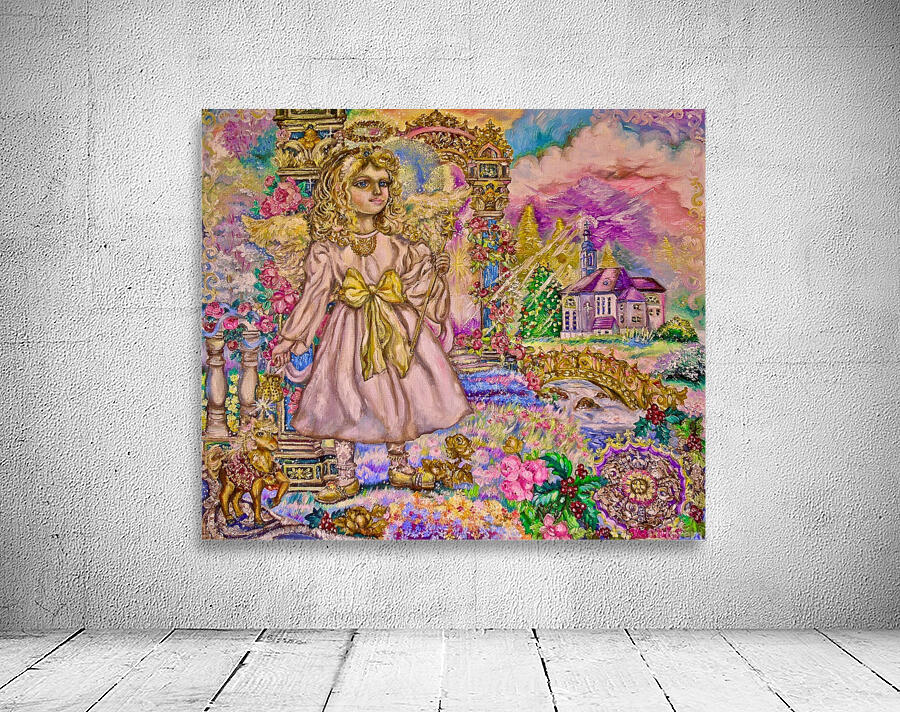 Yumi Sugai. Childrens guardian angel.  Wall Preview