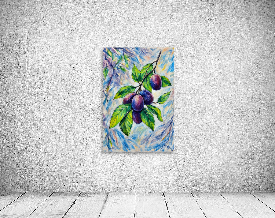 Arte 030 grapes illustration Wall Preview