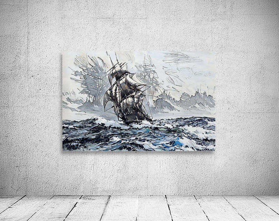 Arte 019 The Marco Polo painting Wall Preview