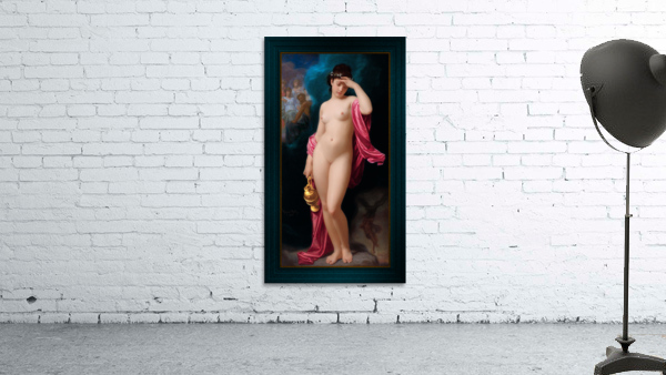 Hebe After The Fall by Hugues Merle Remastered Xzendor7 Classical Fine Art Old Masters Reproductions Wall Preview