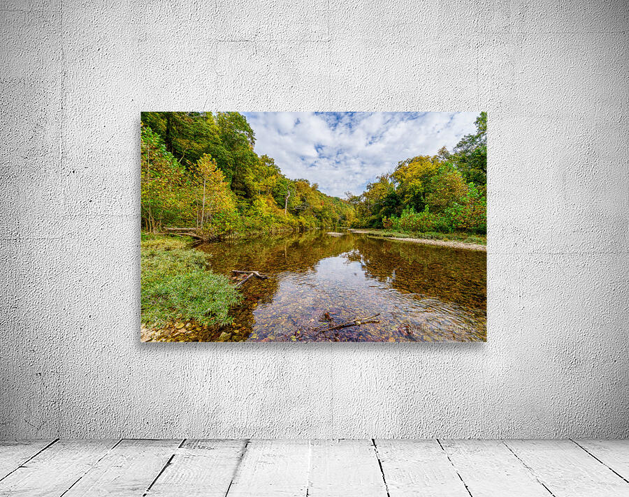 Autumn Reflections On Spring Creek Wall Preview