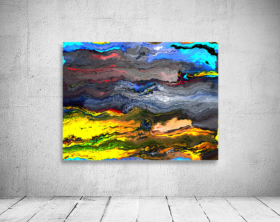 Abstract Sky Landscape View Wall Preview