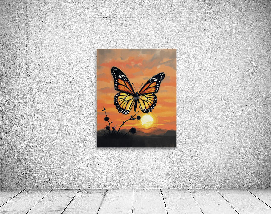 Sunset Butterfly Beauty 2025 at 9 54 18 PM Wall Preview