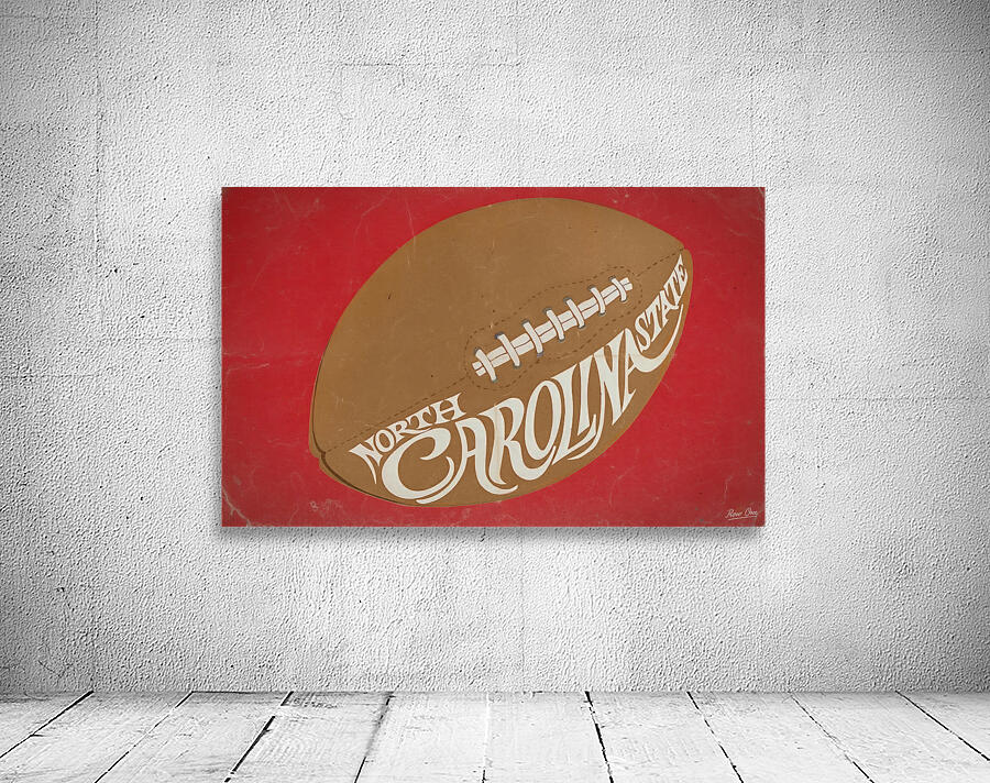 1960s North Carolina State Football Art Wall Preview
