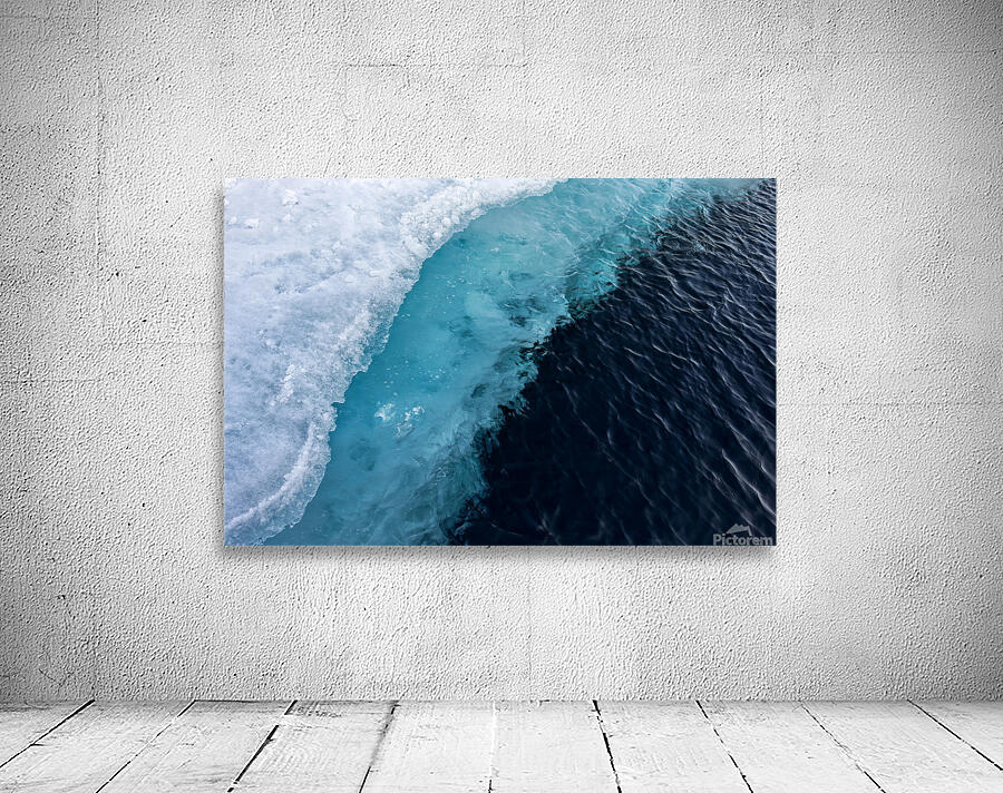 WHERE ICE MEETS MIDNIGHT Wall Preview