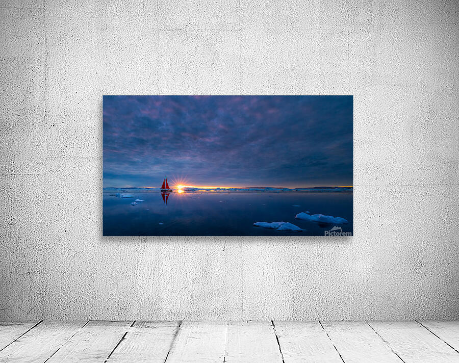 MIDNIGHT SUNSET Aperçu sur mur