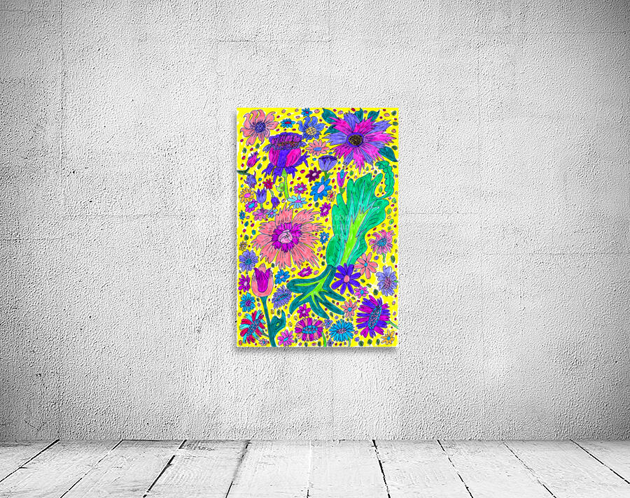 Abstract Floral Party Wall Preview
