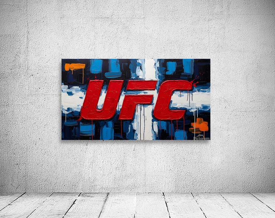 ufc ultimate fighting championship painting Wall Preview