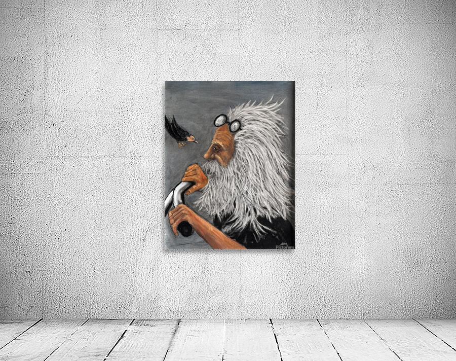 IMG 4234 Bird hits motorcycle rider Wall Preview