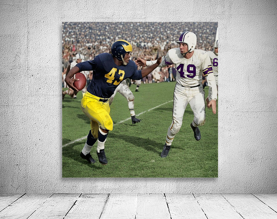 Michigan Wolverines Football Star Jim Pace | Row One Brand Wall Preview