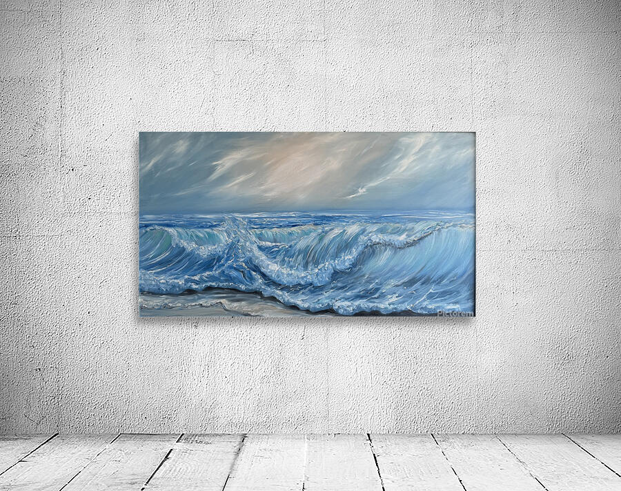IMG 4198 -blue seascape Wall Preview